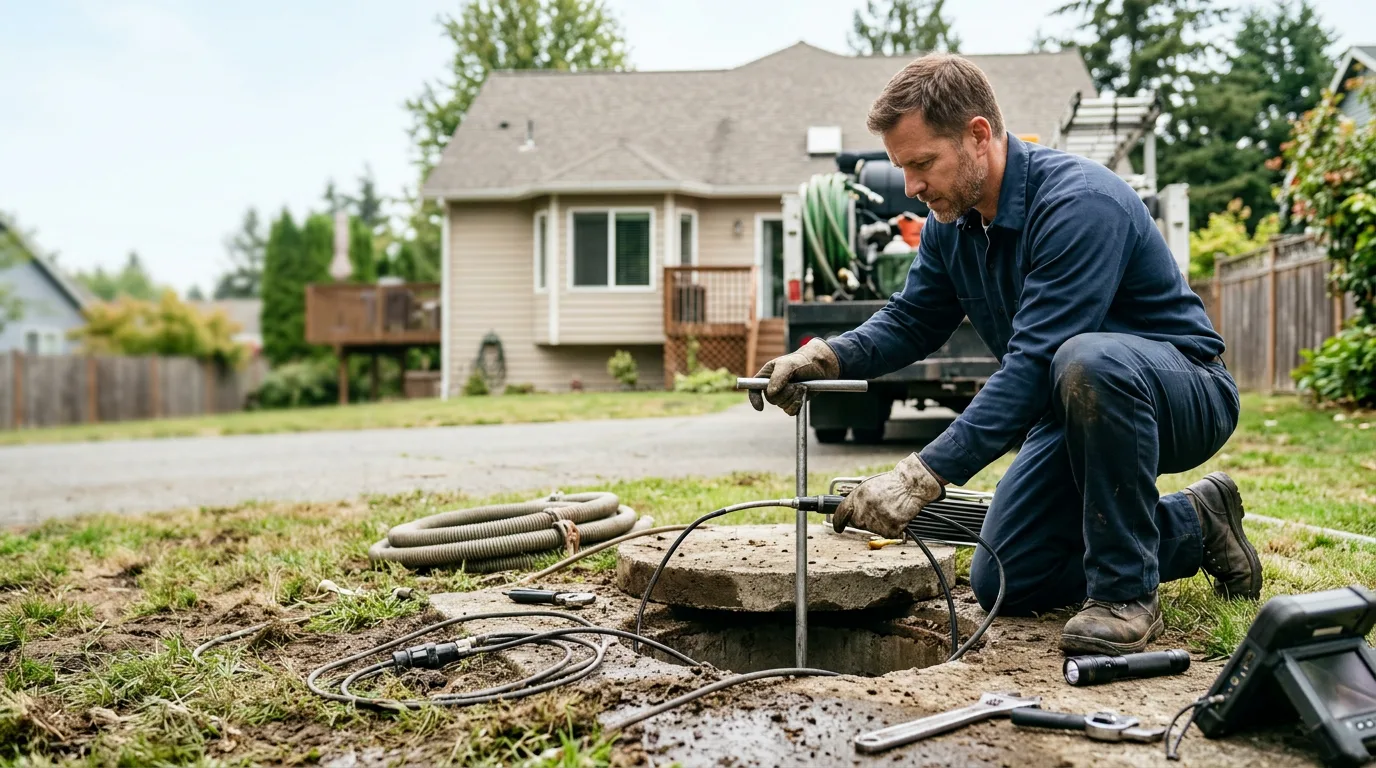 Septic Tank Pumping in Yelm, WA